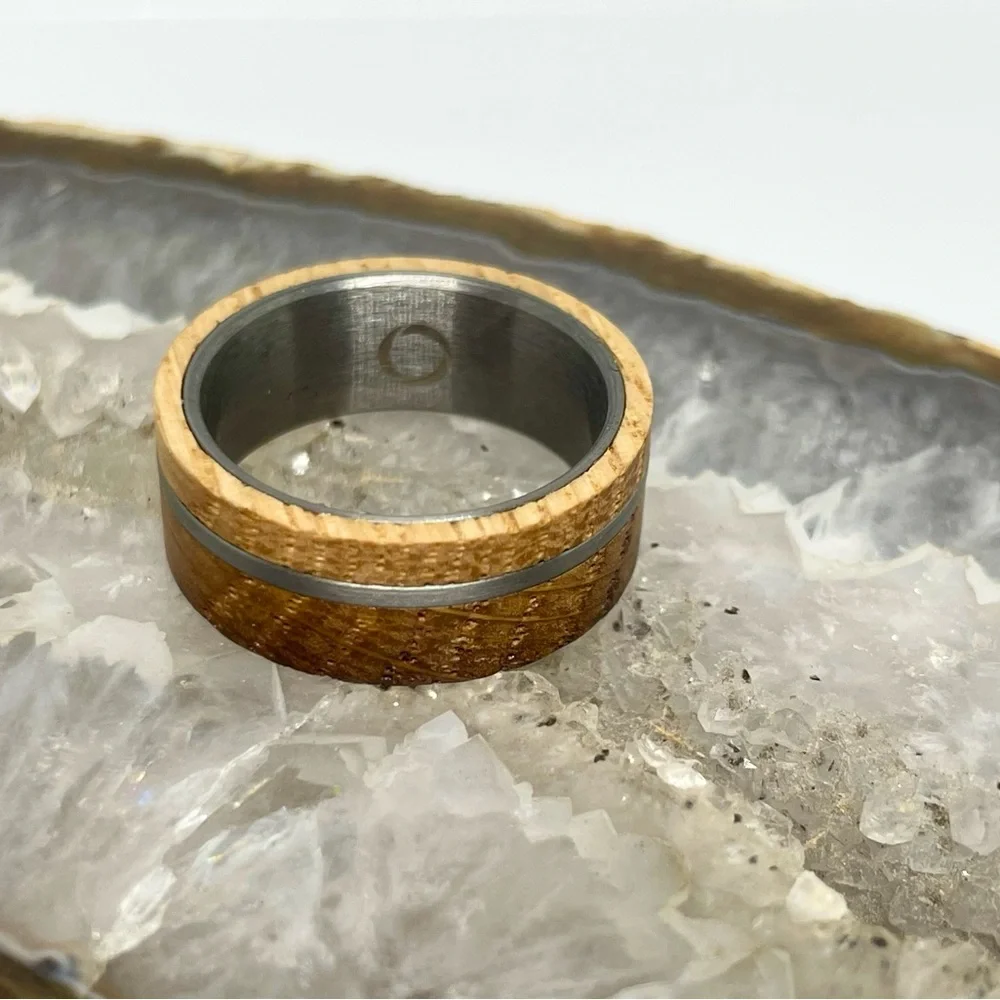 Cocoa - wood ring - UNISEX - Picture 2 of 2